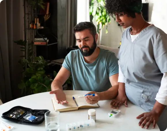 Adults seeking longevity medicine to preserve physical and cognitive function Proactive patient managing long-term health to preserve cognitive and physical function through clinical anti-aging and longevity services in Tampa, FL.